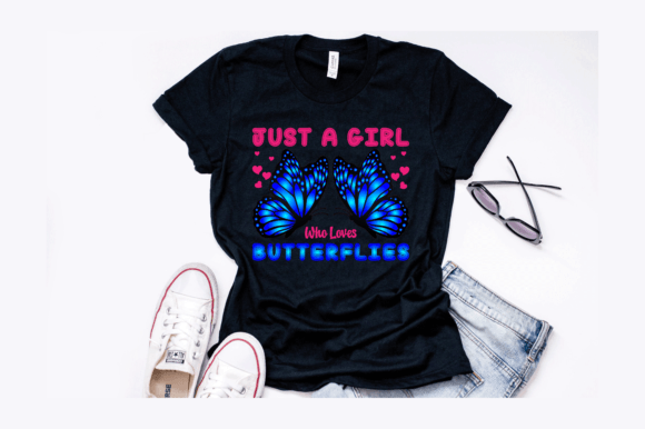 Butterfly Mom Graphics for T-Shirt Designs