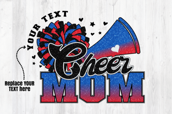Cheer Mom Blue Red Sublimation: A Designer's Review