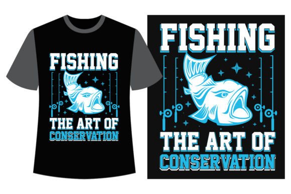Fishing the Art of Conservation: Graphics & T-Shirt Designs