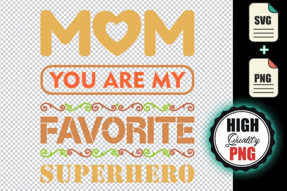 Mom Superhero Graphics & Print Templates Review