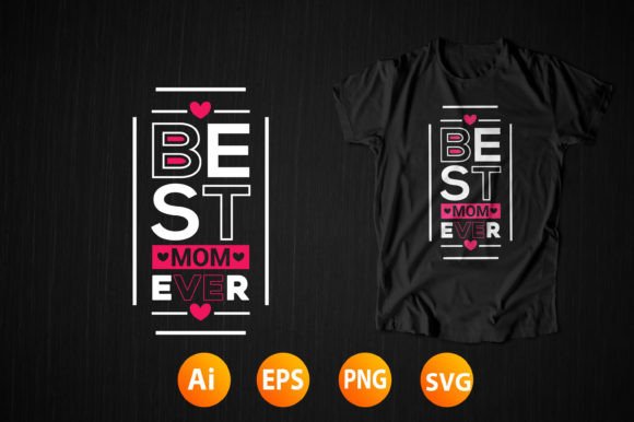 Mother's Day Design 21: Graphics for T-Shirt Designs