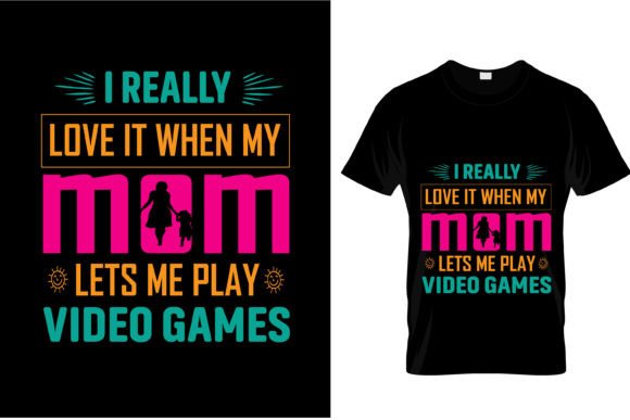 Review: Gaming Mom Graphics for T-Shirt Designs