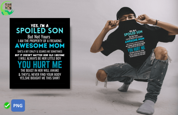 Spoiled Son Graphics for T-Shirt Designs